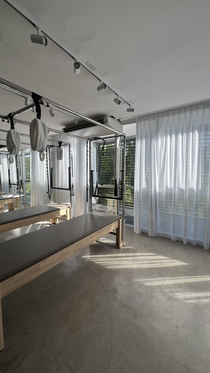 Clase en Attic Pilates